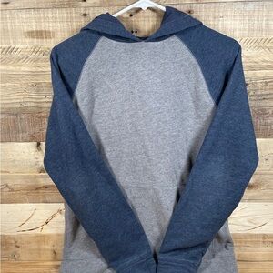 Tek Gear Blue Gray Boys XL (18/20) Hoodie Sweatshirt Long Sleeve Soft Fleece Top